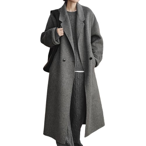 Buy HOTIAN Women's Chester Coat, Long Coat, Jacket, Autumn/Winter